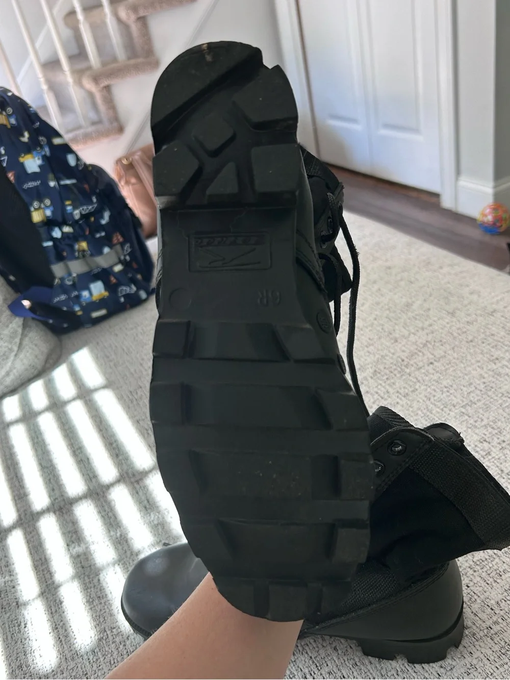 Rothco Black Tactical Lace-Up Combat Boots